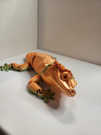 Crested Gecko Articulated 3D Print
