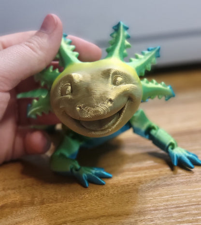 Axolotl Grinning 3D Print