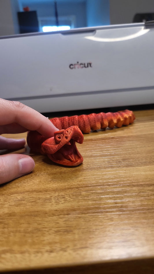Rattlesnake Flexible 3D Print