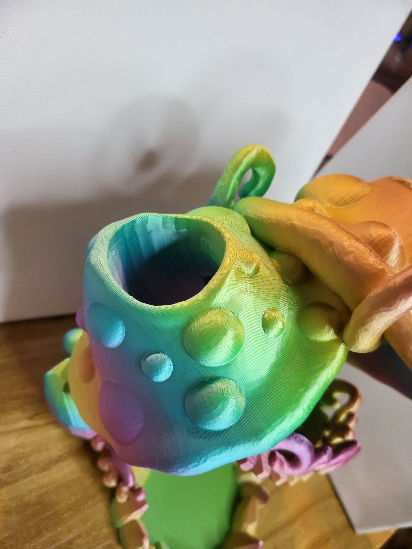 Mushroom Dice Tower (or Dragon Stand!) 3D Print