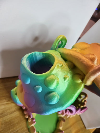 Mushroom Dice Tower (or Dragon Stand!) 3D Print