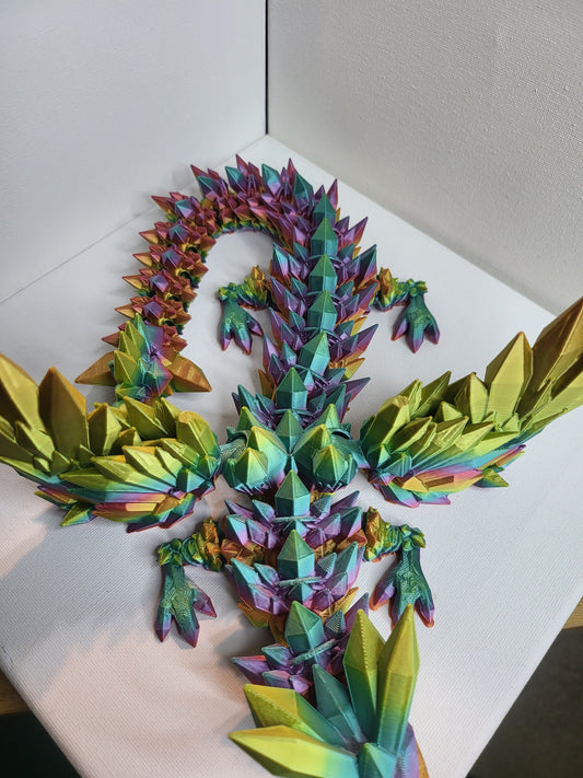 Crystalwing Dragon 3D Print