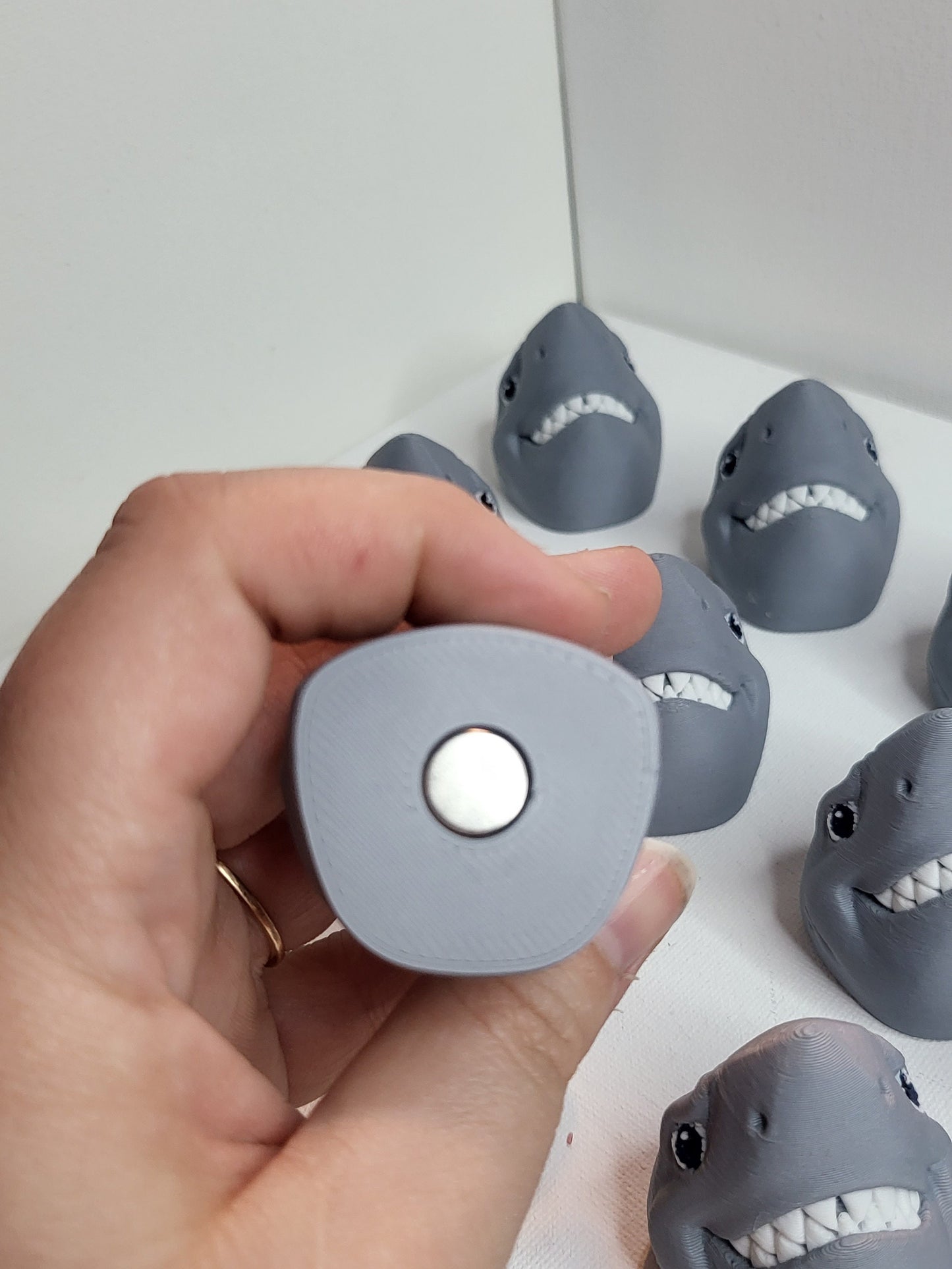 Great White Shark Magnet 3D Print
