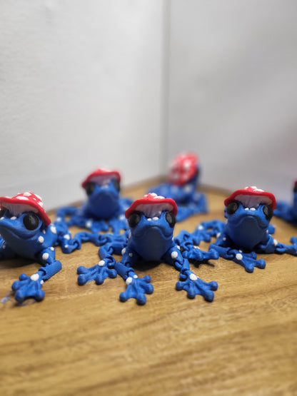 Spotted Mushroom Frogs 3D Print