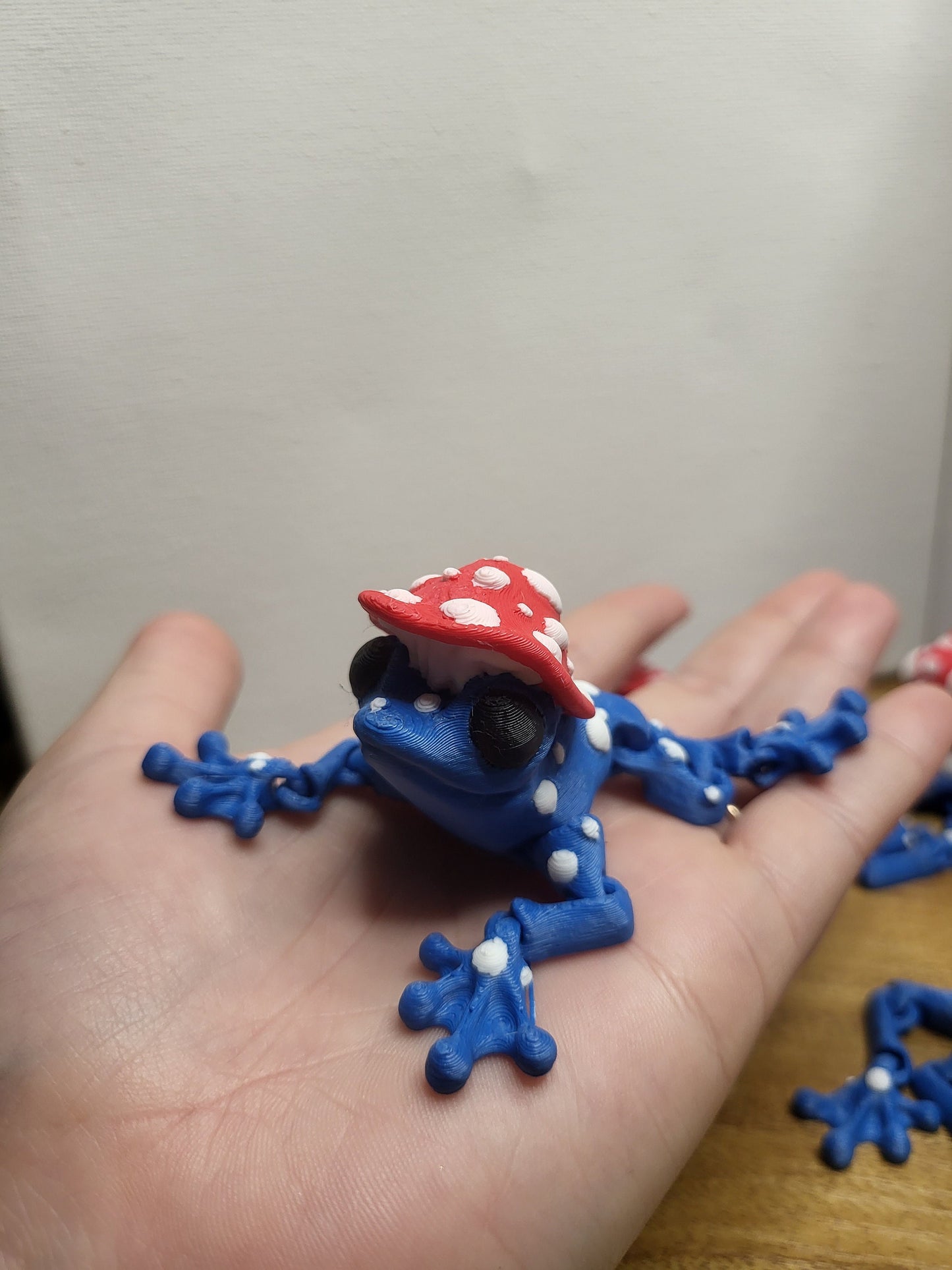 Spotted Mushroom Frogs 3D Print