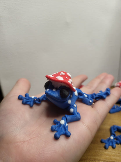 Spotted Mushroom Frogs 3D Print