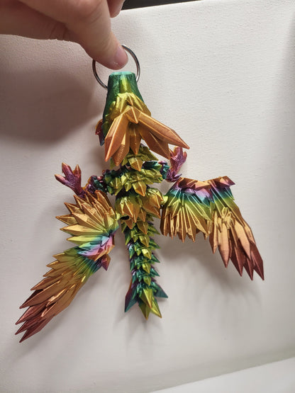 Crystalwing Dragon Tadlings (Keychain Optional) 3D Print