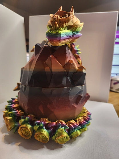 Crystal Dragon Egg 3D Print