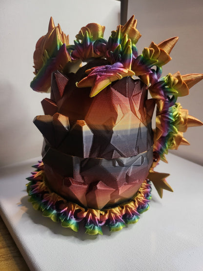 Crystal Dragon Egg 3D Print