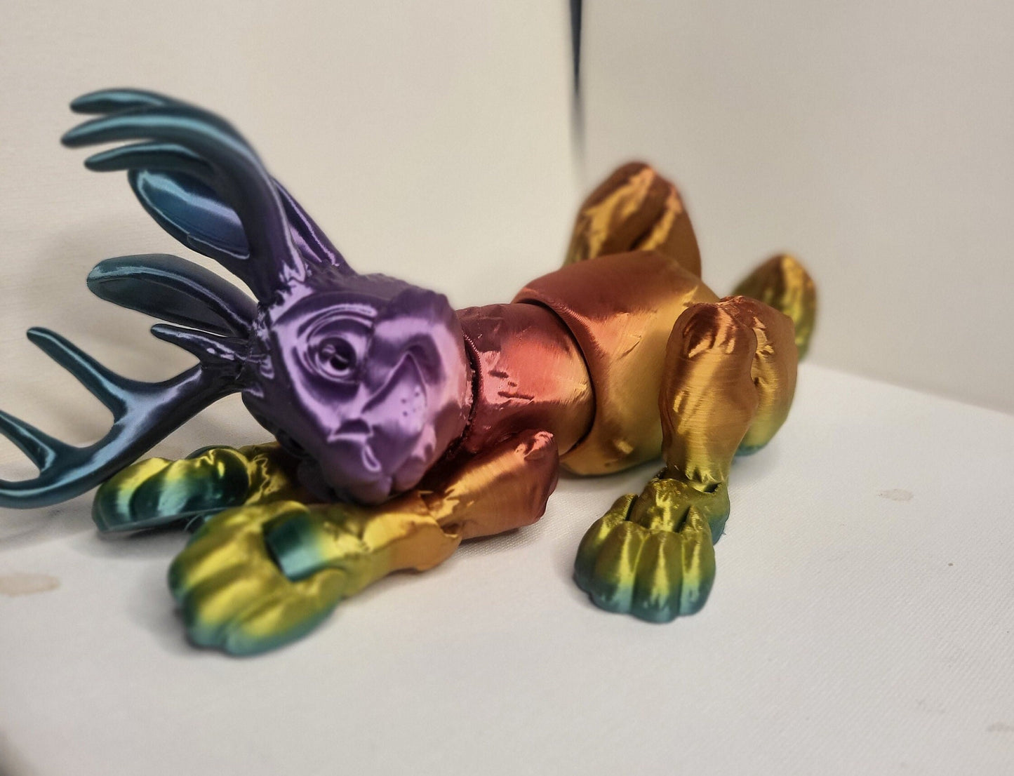 Flexible Jackalope 3D Print