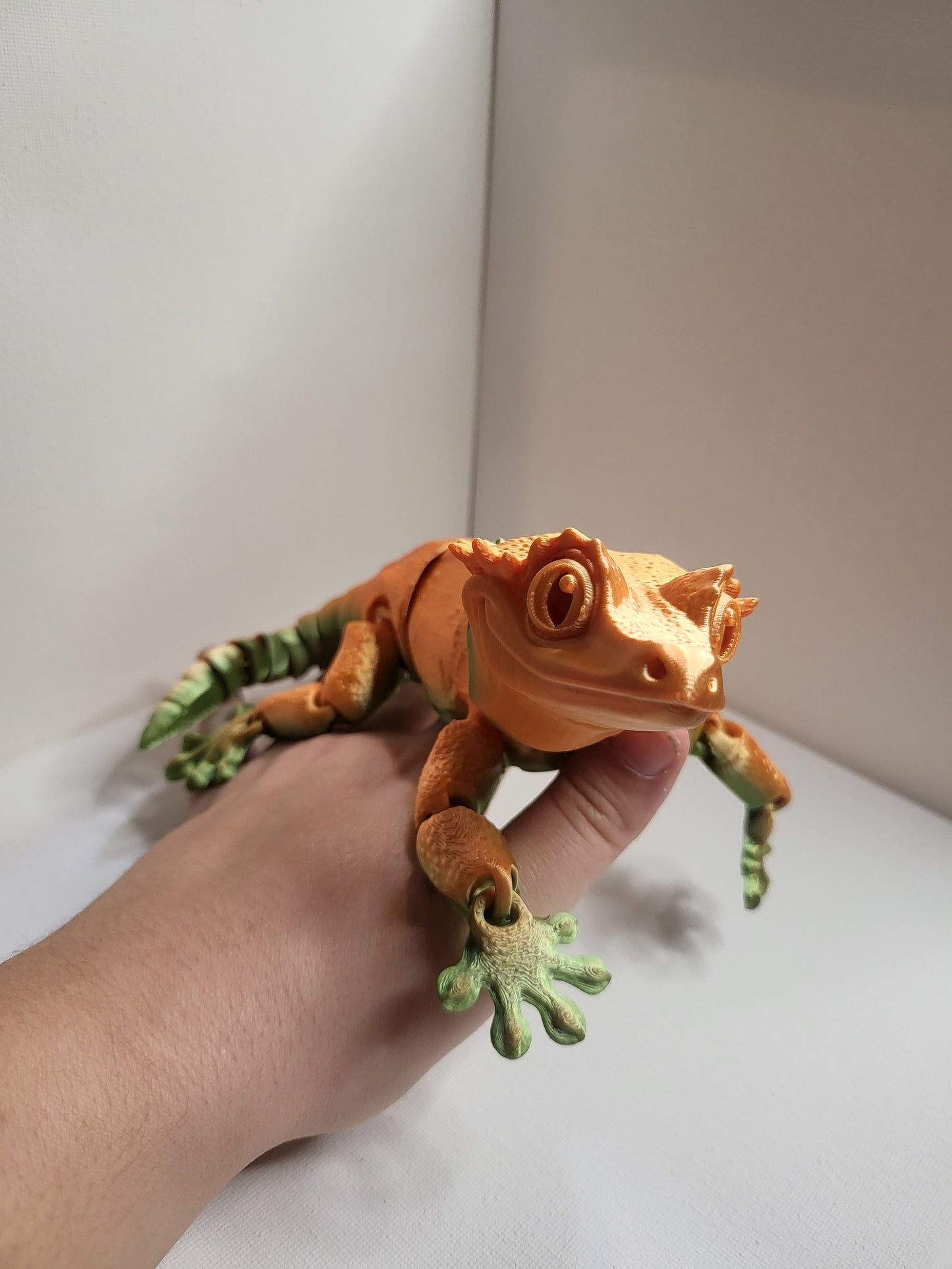 Crested Gecko Articulated 3D Print