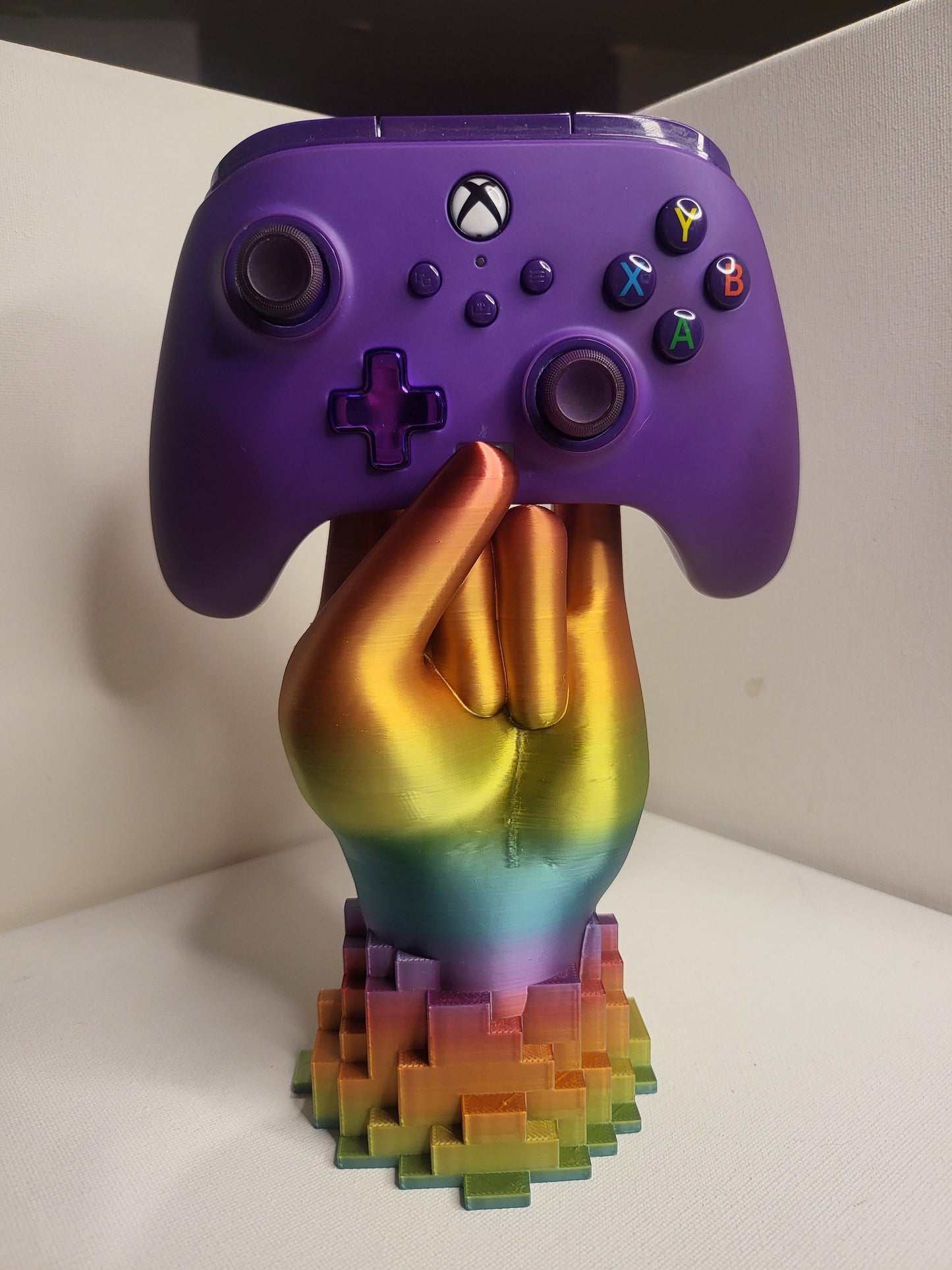 Rock Hand Controller Stand 3D Print