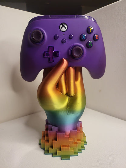 Rock Hand Controller Stand 3D Print