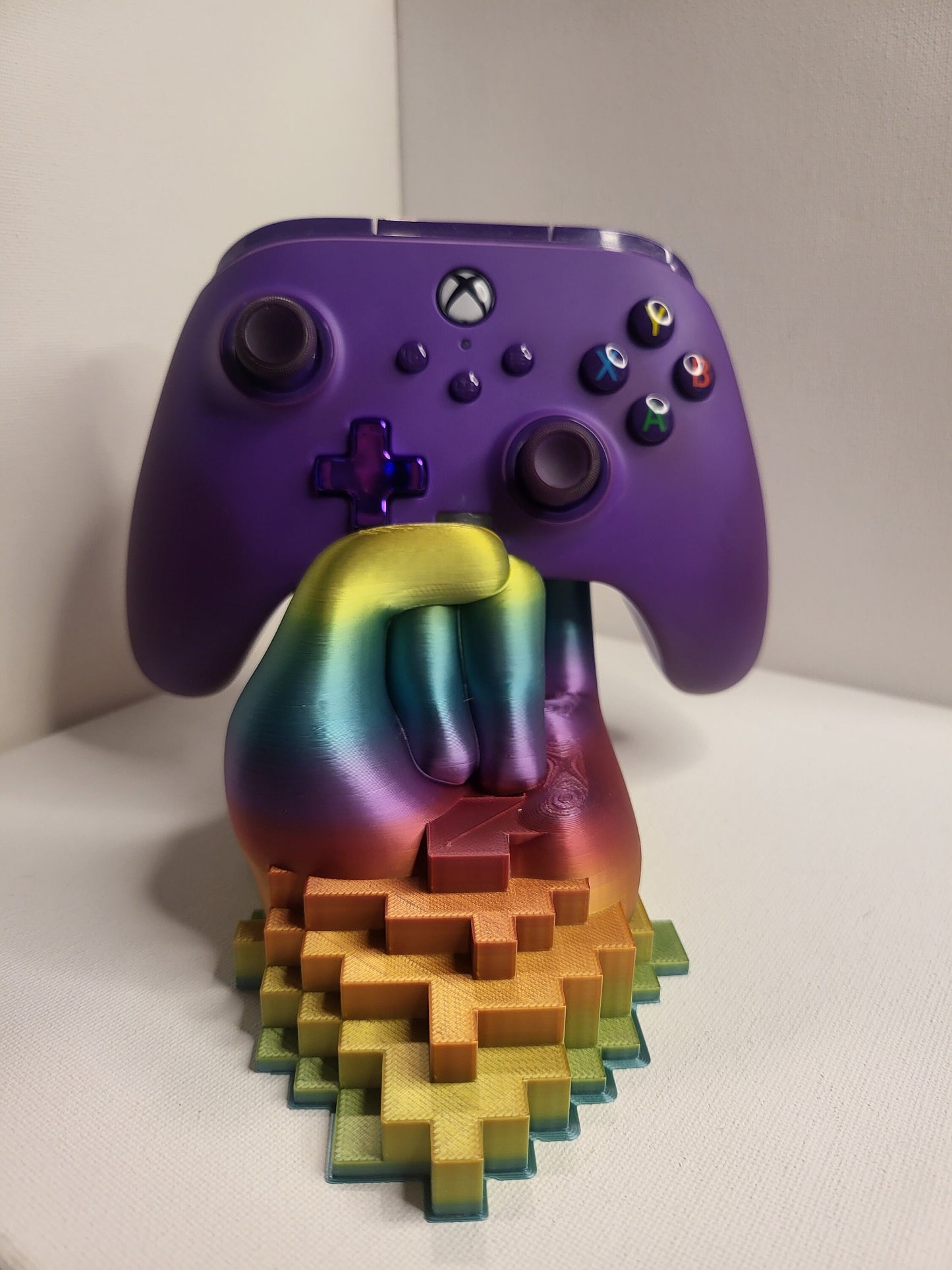 Rock Hand Controller Stand 3D Print