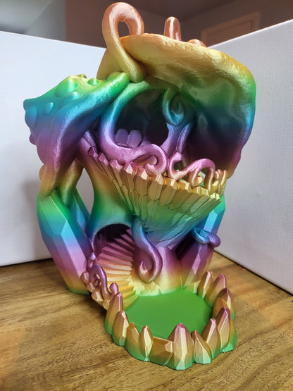 Mushroom Dice Tower (Can be a dragon stand as well!) 3D Print