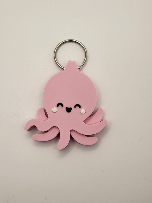 Octopus Keychain
