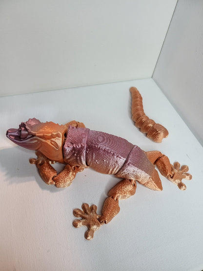 Crested Gecko Articulated 3D Print