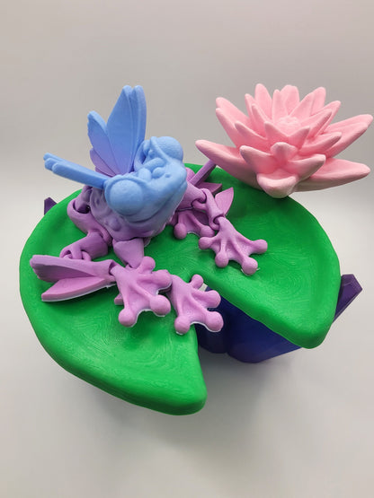 Crystal Lily Pad 3D Print
