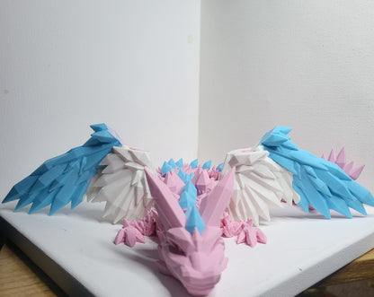 Crystalwing Dragon 3D Print
