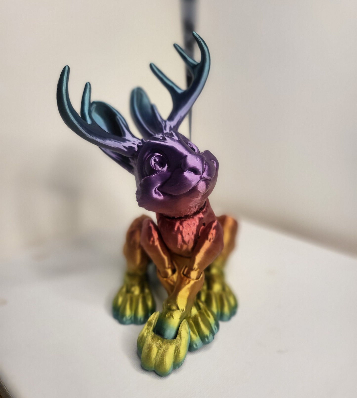Flexible Jackalope 3D Print