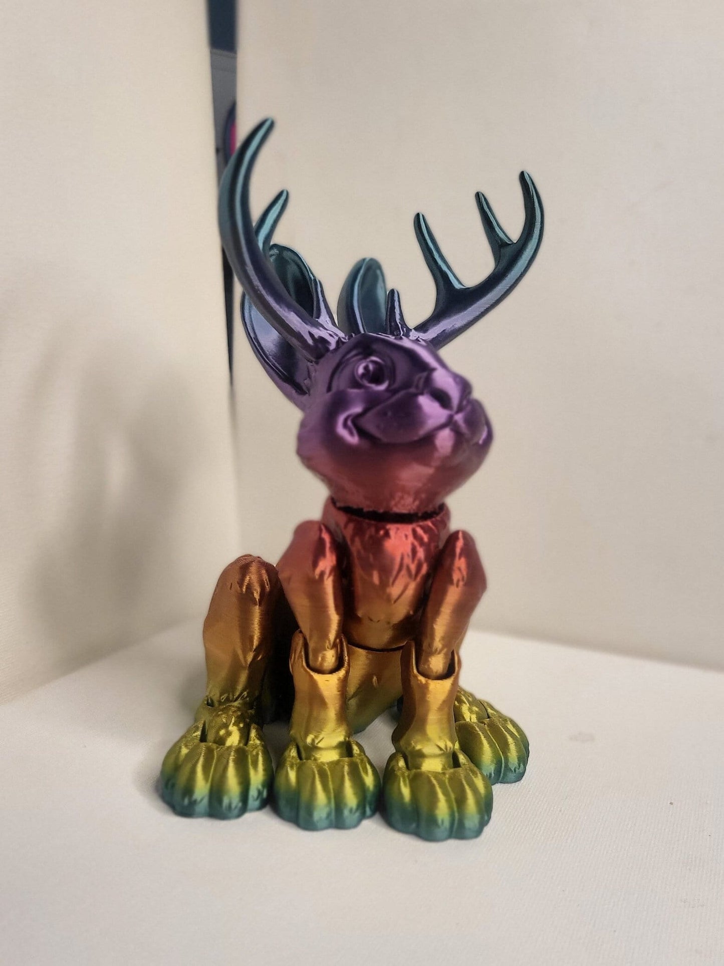 Flexible Jackalope 3D Print