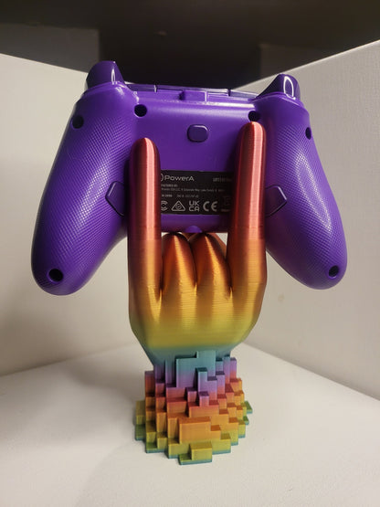 Rock Hand Controller Stand 3D Print