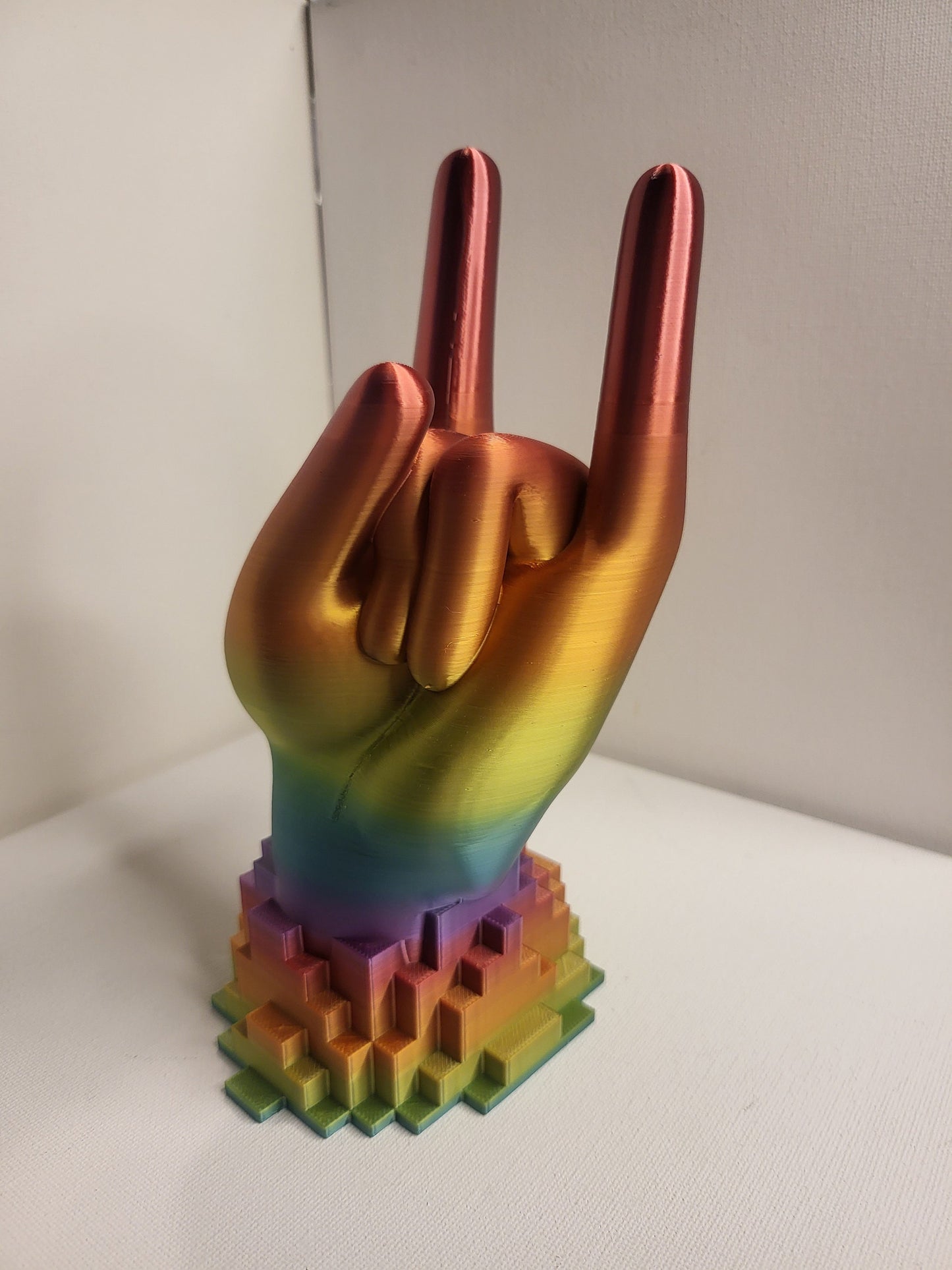 Rock Hand Controller Stand 3D Print