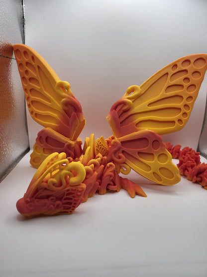 Butterfly Dragon 3D Print