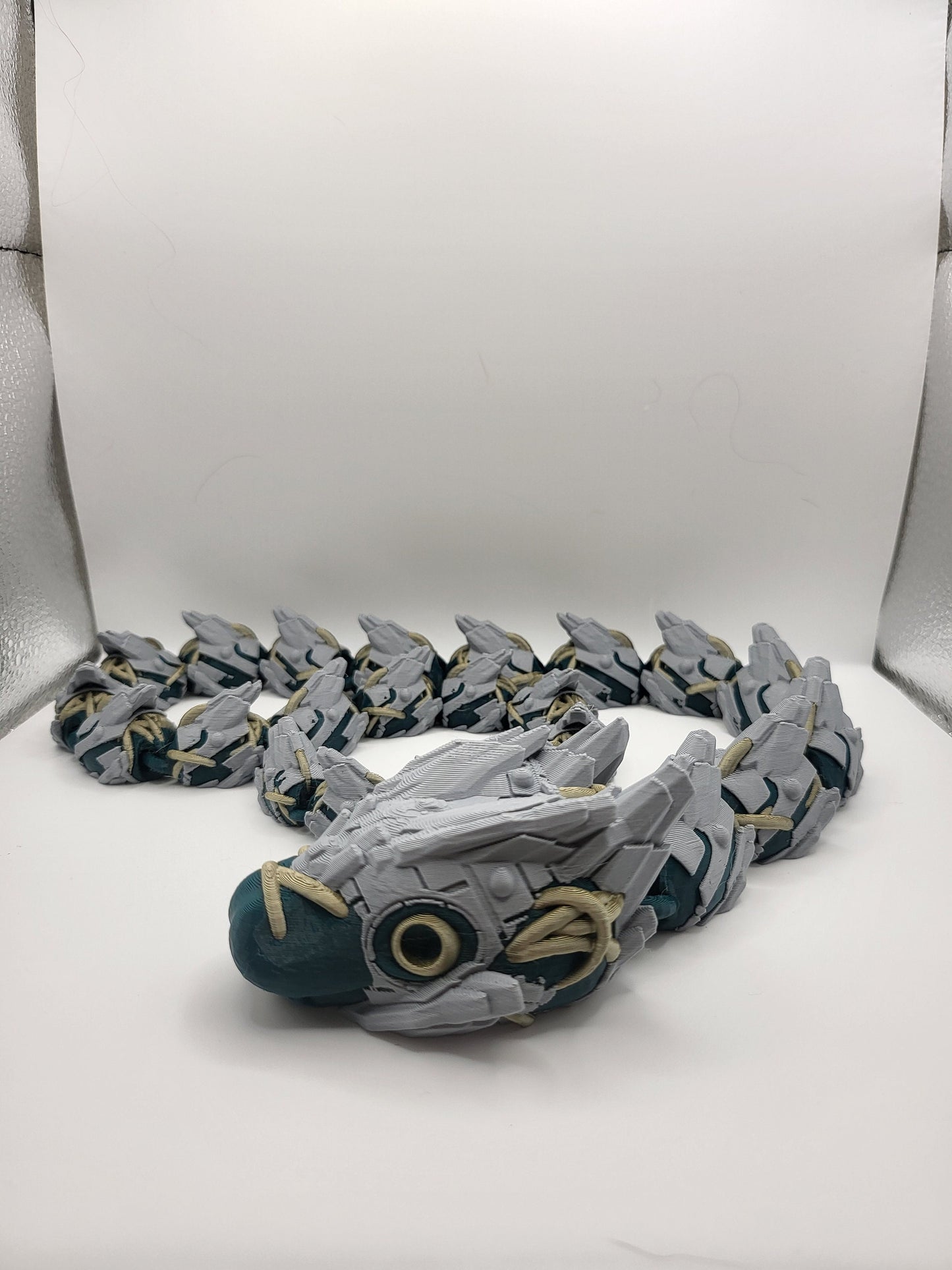 Cyborg Snake 3D Print