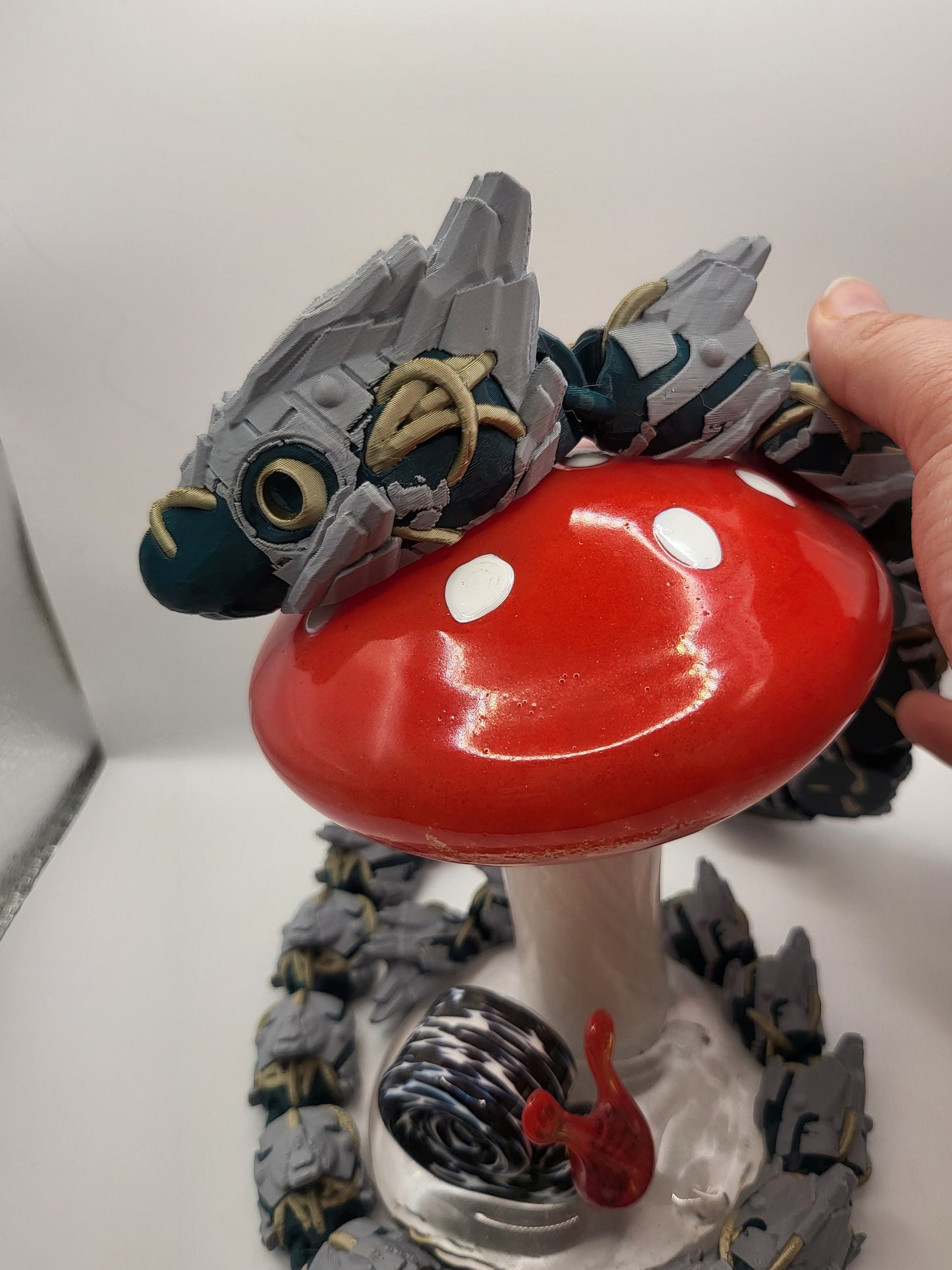 Cyborg Snake 3D Print