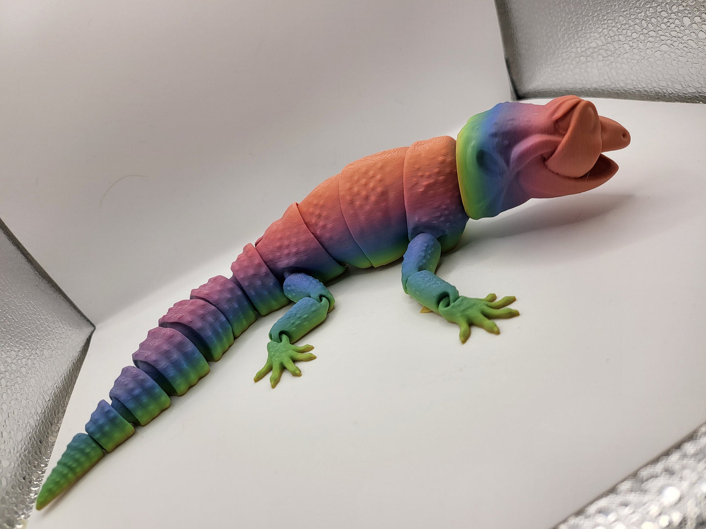 Licky Leopard Gecko Articulated 3D Print