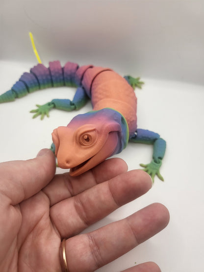 Licky Leopard Gecko Articulated 3D Print
