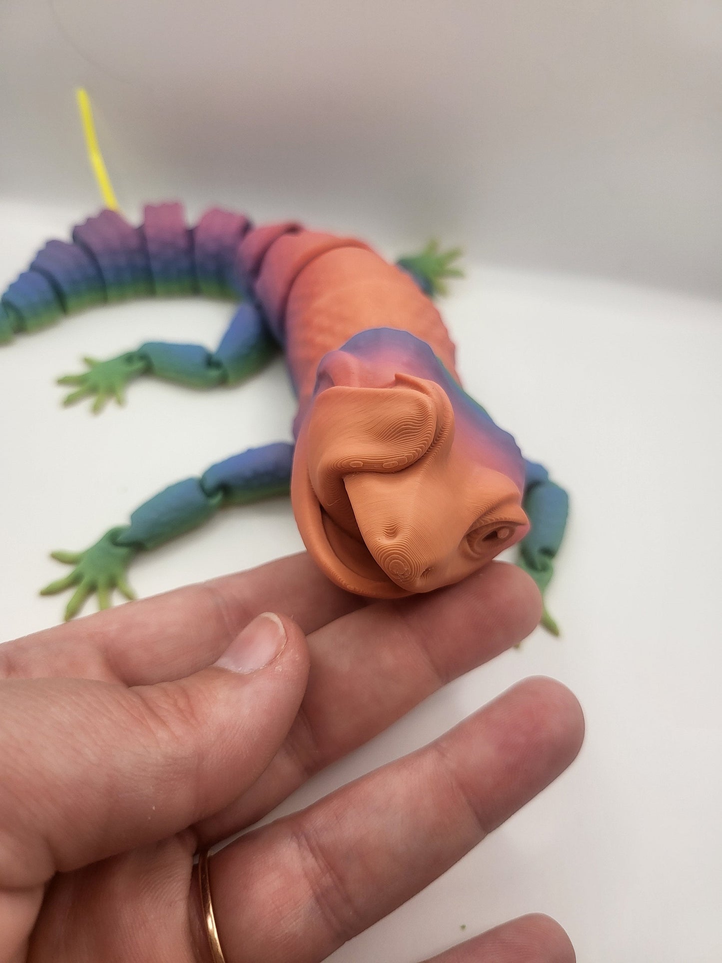Licky Leopard Gecko Articulated 3D Print