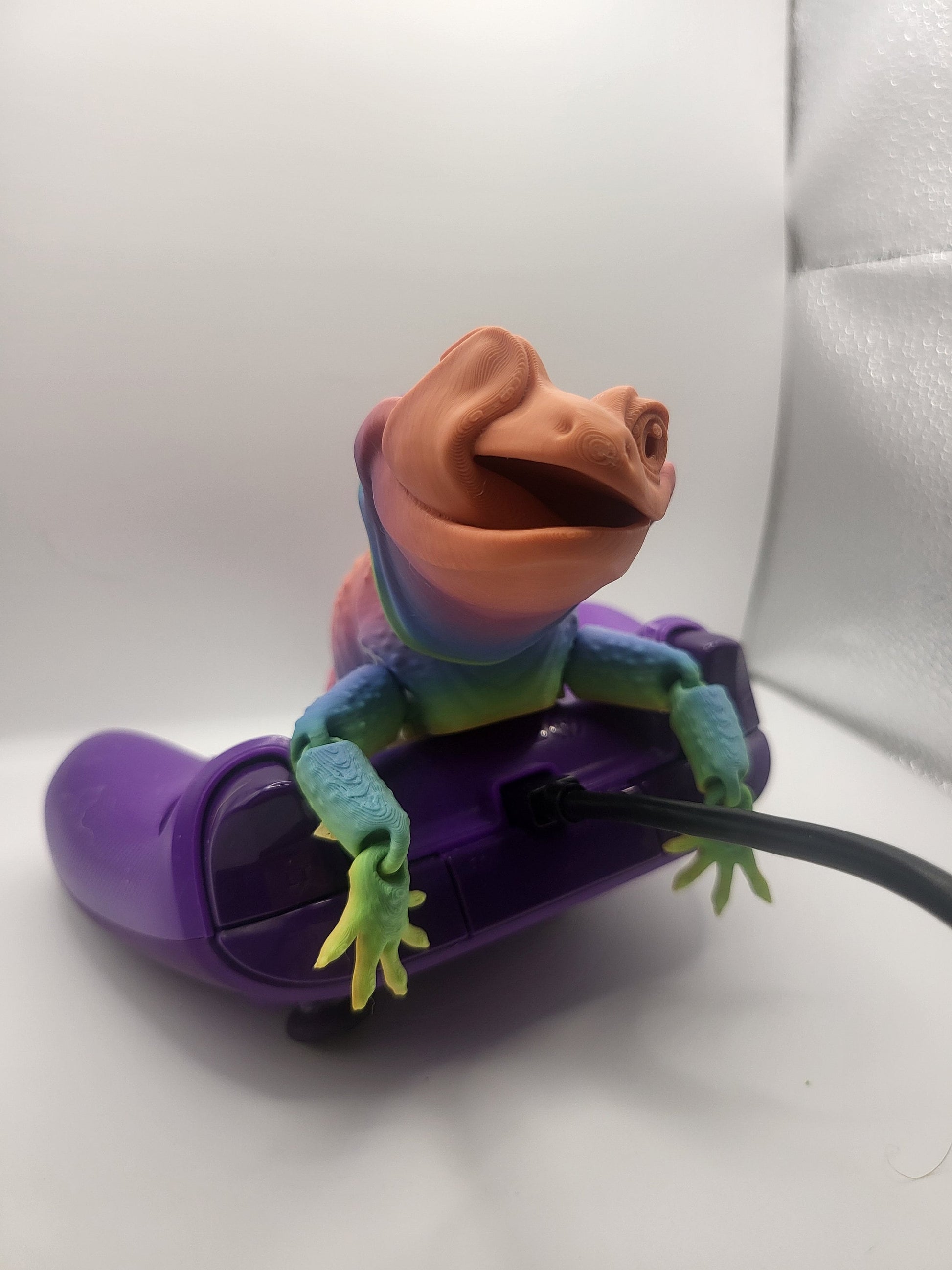 Licky Leopard Gecko Articulated 3D Print