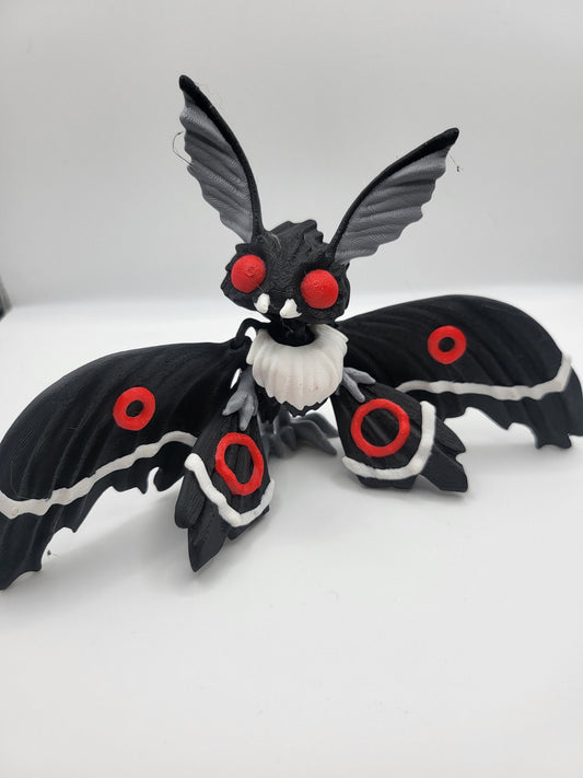 Mothman Articulated 3D Print