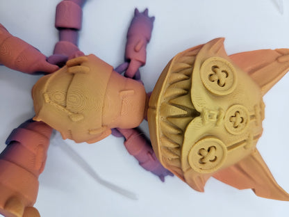 Stuffed Scary Cat 3D Print