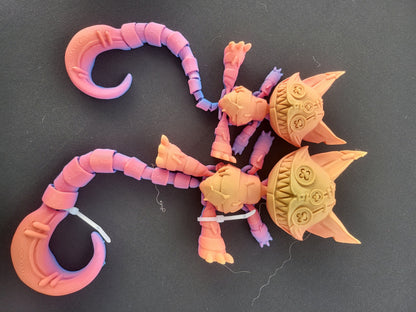 Stuffed Scary Cat 3D Print