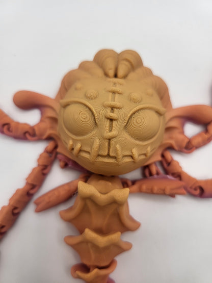 Spooky Mermaid Doll 3D Print