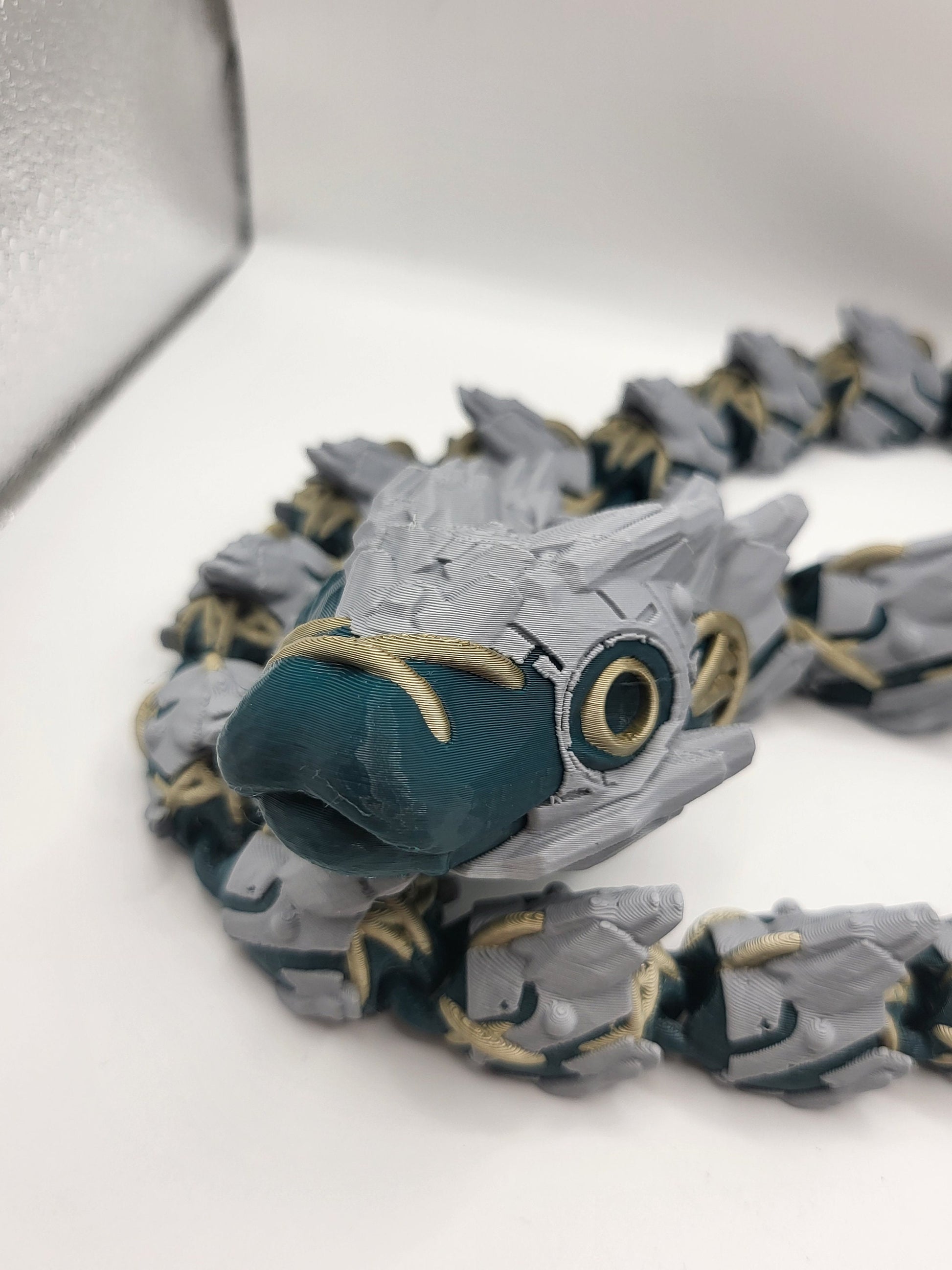Cyborg Snake 3D Print
