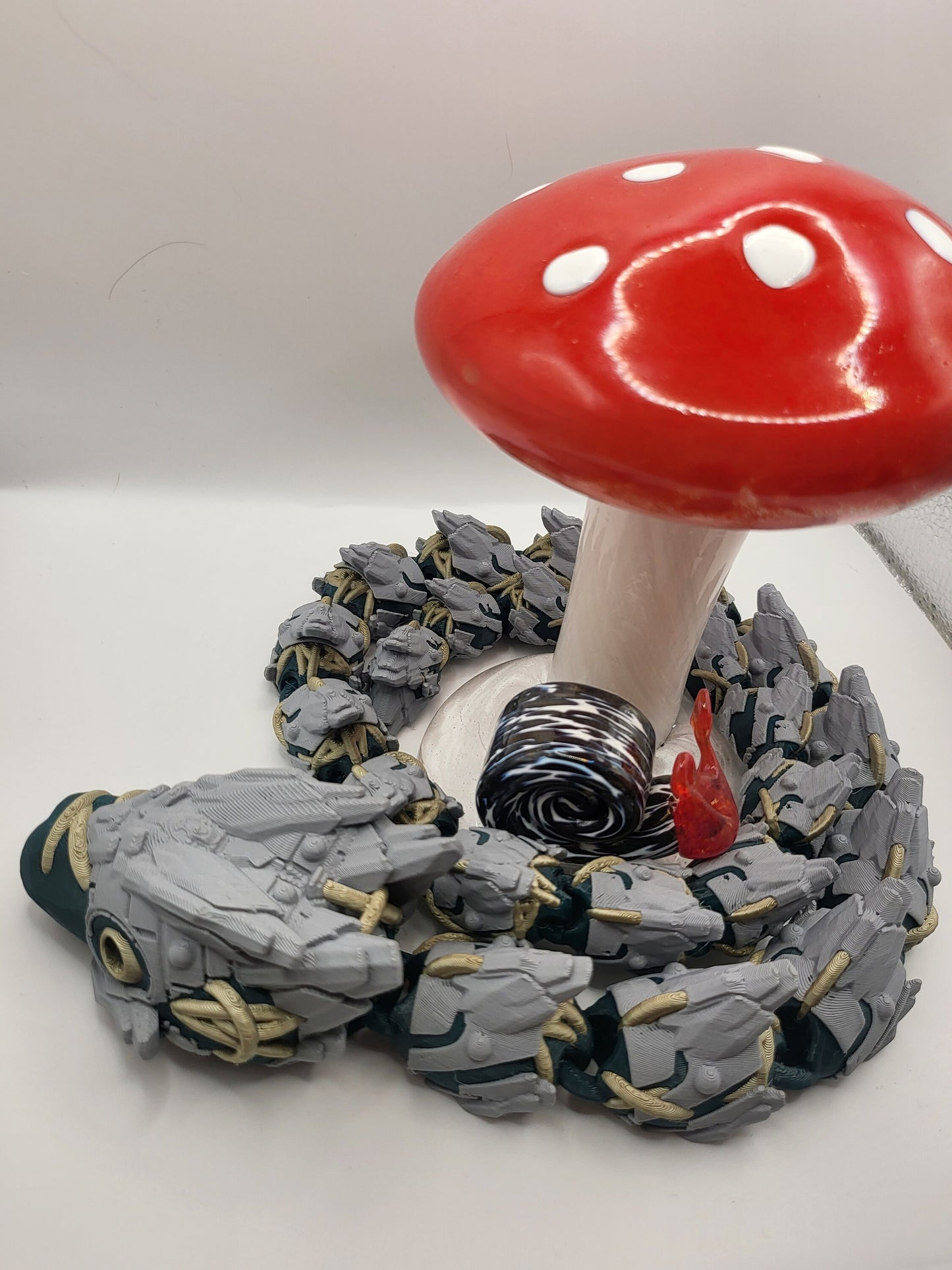Cyborg Snake 3D Print