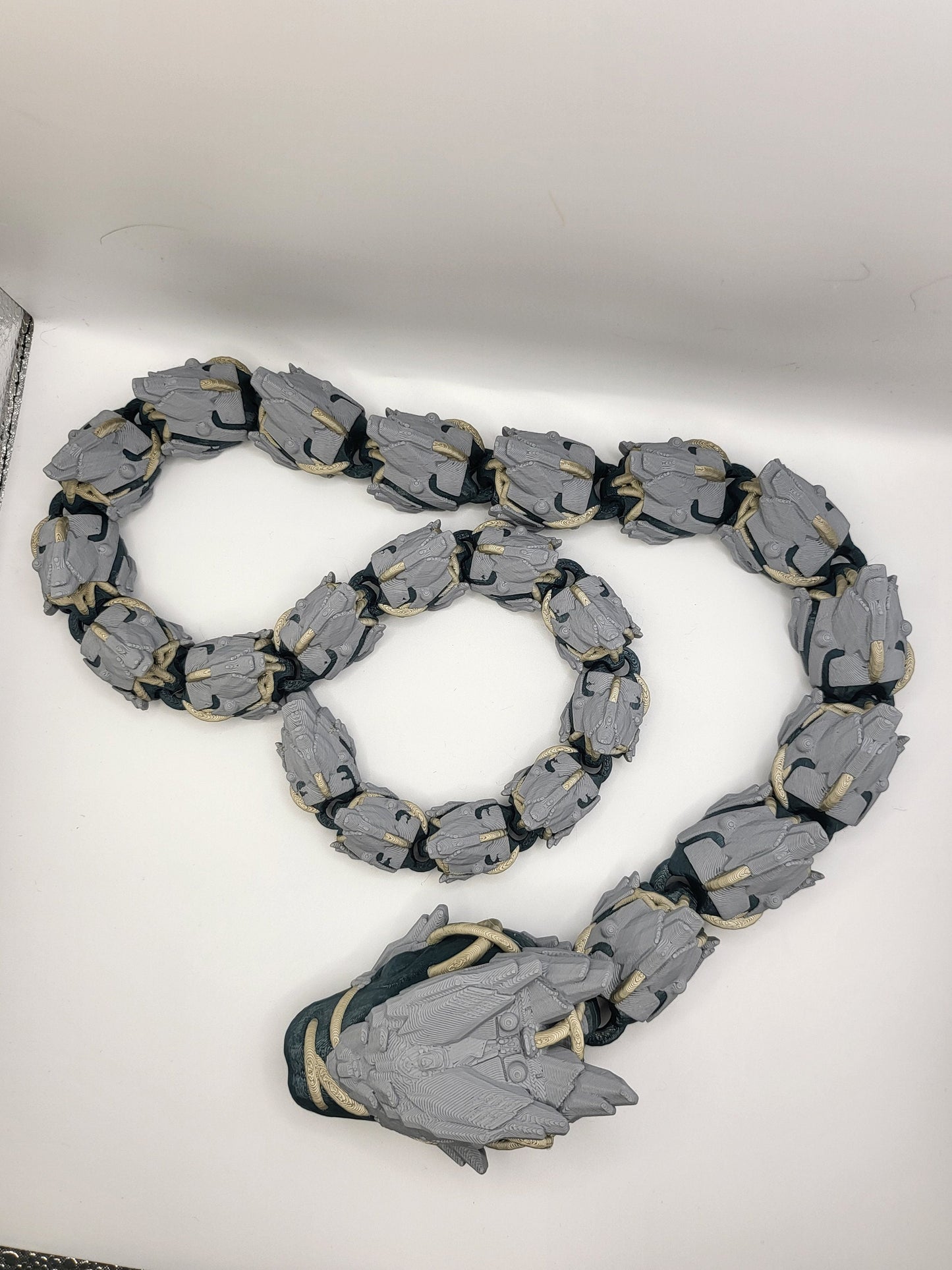 Cyborg Snake 3D Print