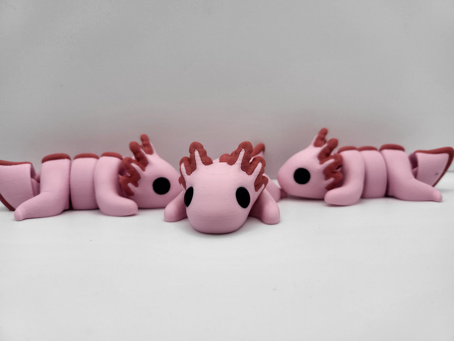 Baby Axolotl Articulated 3D Print