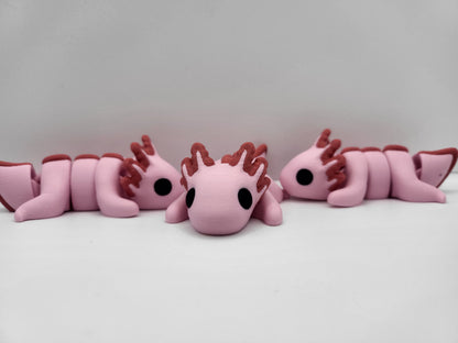 Baby Axolotl Articulated 3D Print