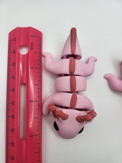 Baby Axolotl Articulated 3D Print
