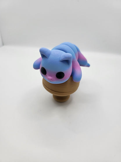 Baby/Tiny Baby Cat Articulated 3D Print