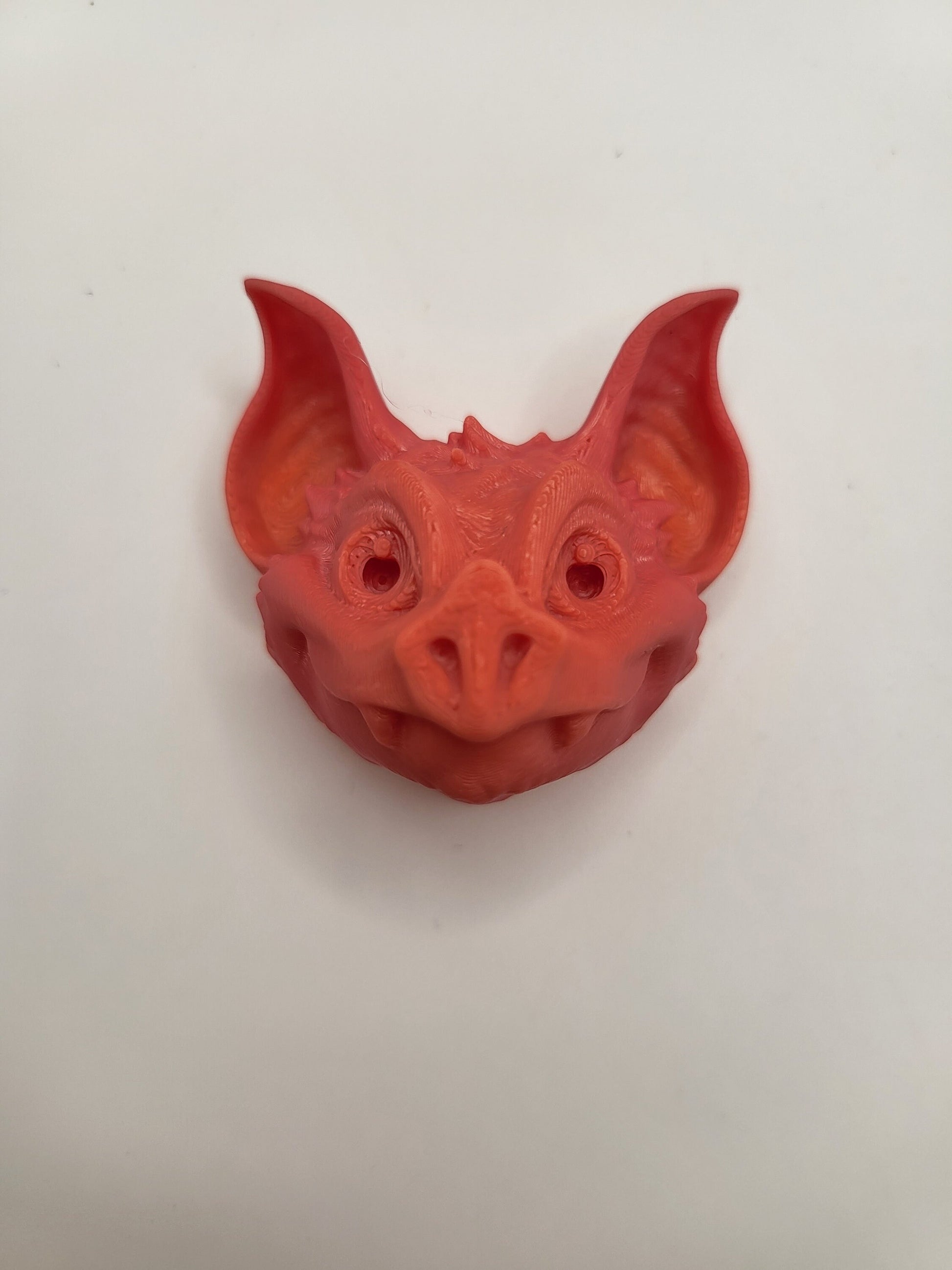 Bat magnets shown on fridge as Halloween decor set