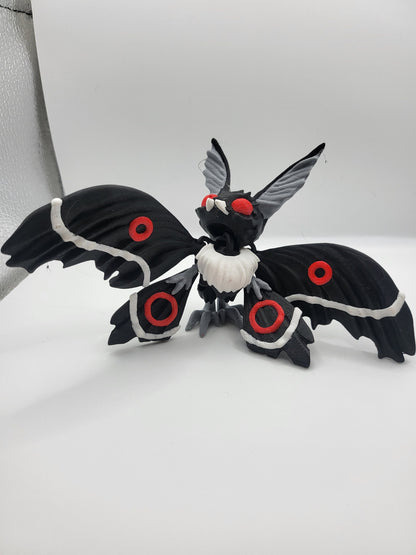 Mothman Articulated 3D Print