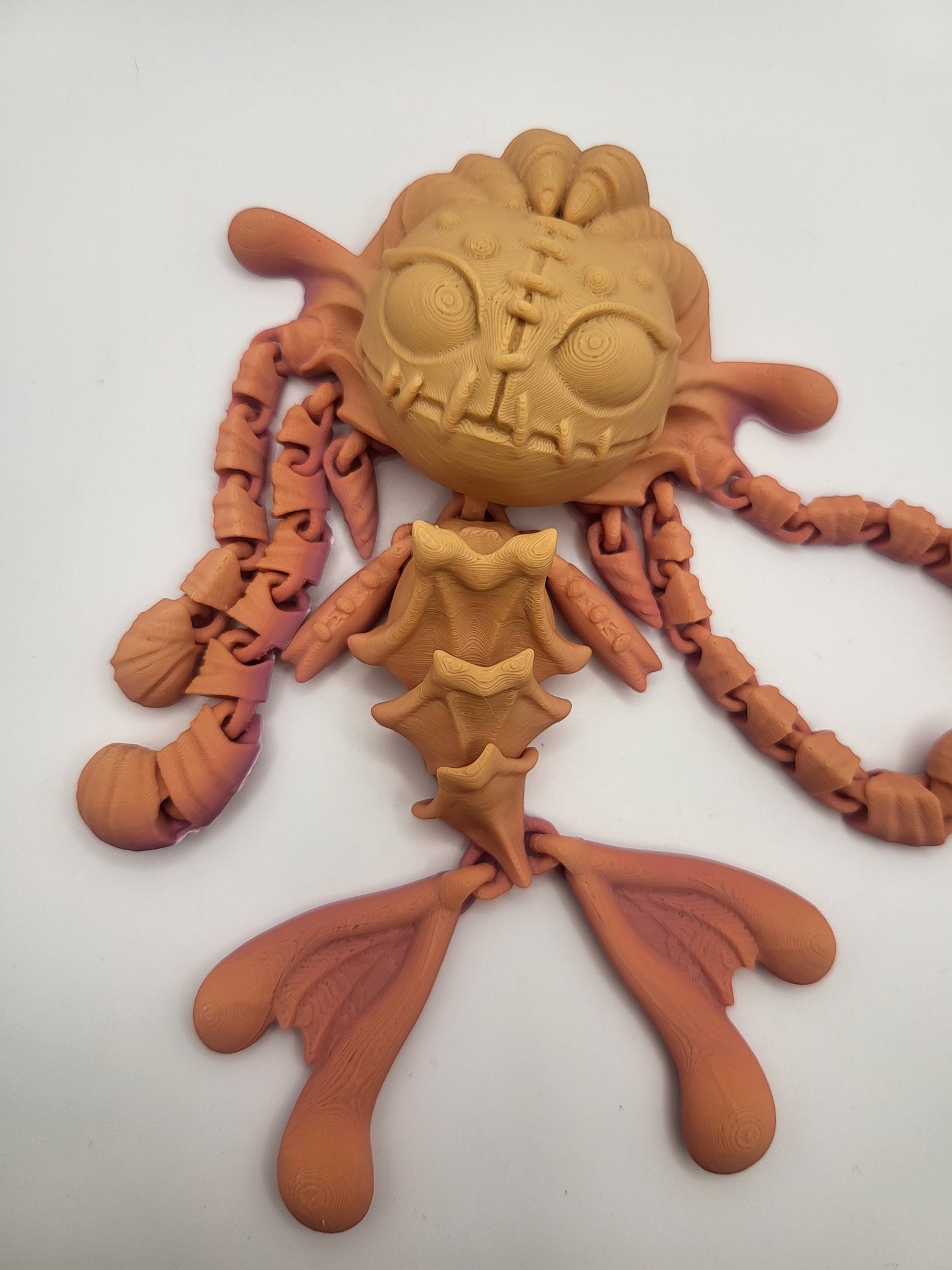 Spooky Mermaid Doll 3D Print