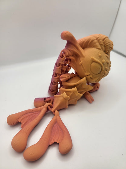 Spooky Mermaid Doll 3D Print