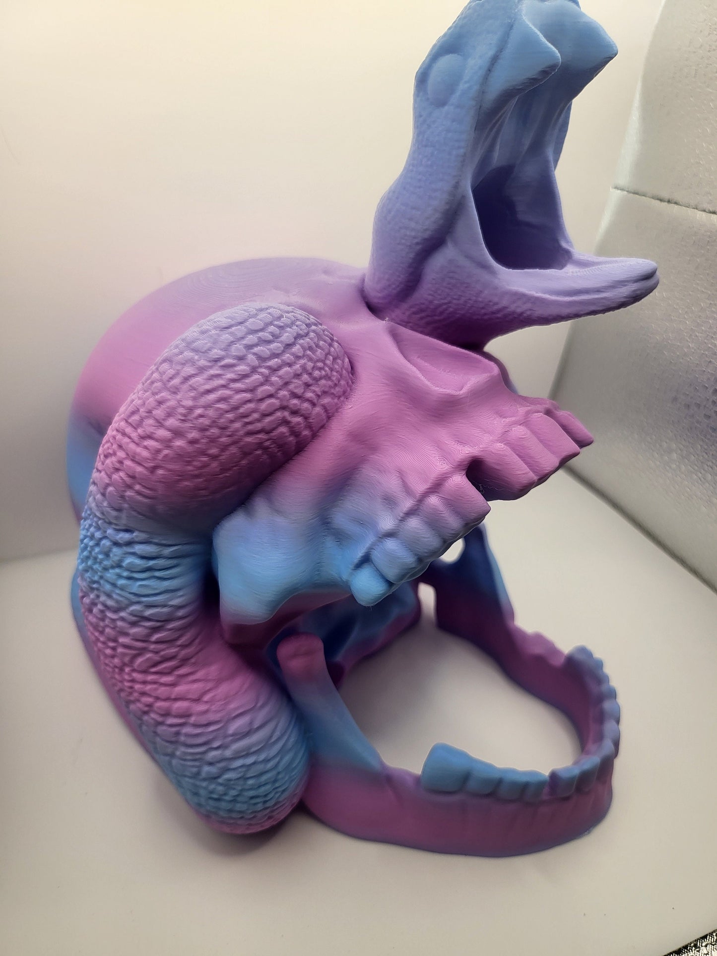 Skull and Snake Dice Tower 3D Print